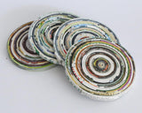 Coaster by Recycled Magazine Paper (pack of 10)