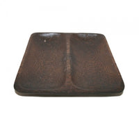 Plate with 2 Compartment (Palm wood)
