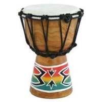 Djimbe drum with Sponge painting