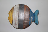 Wood Fish (Open mouth, Round tale)