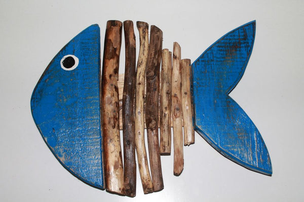 Wood Fish (Closed mouth, Peak tale)